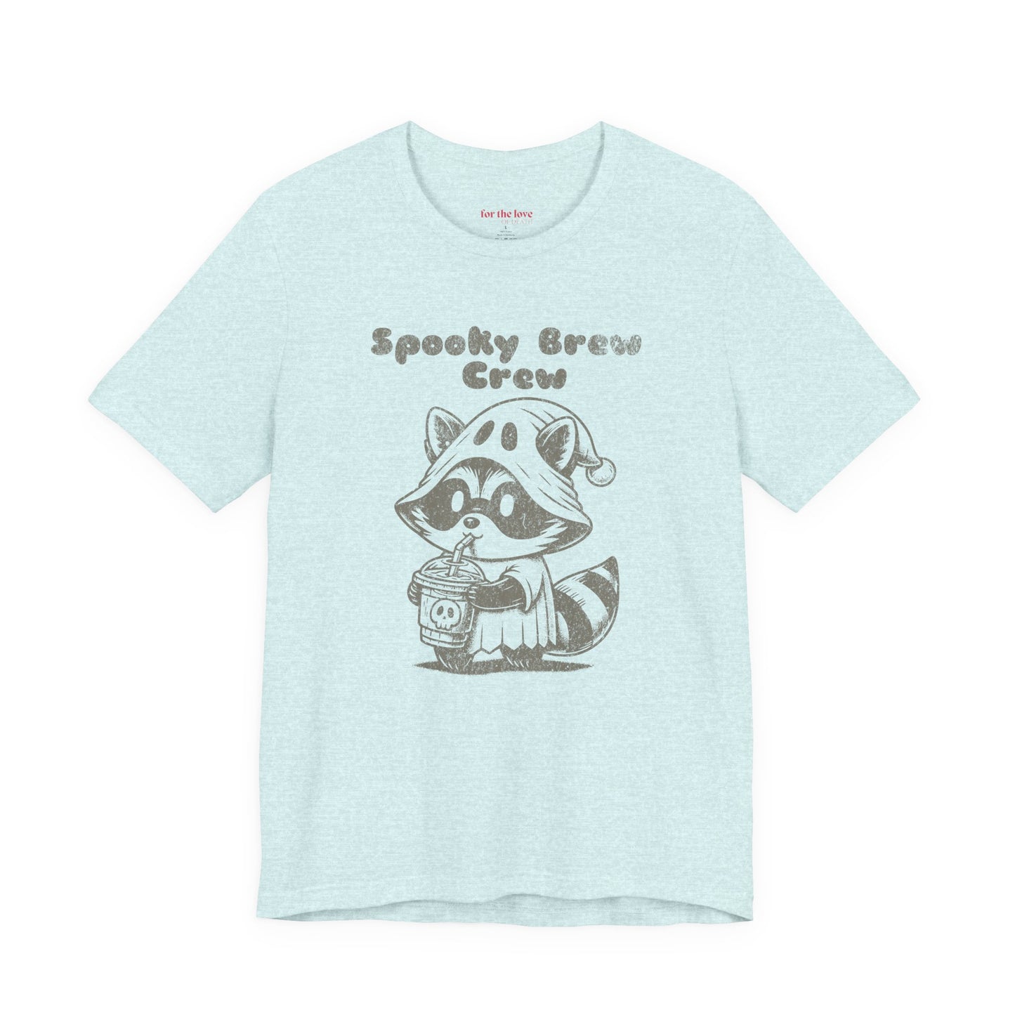 Spooky Brew Crew Raccoon Shirt