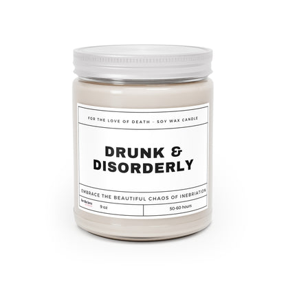 Drunk & Disorderly Candle