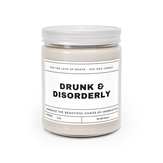 Drunk & Disorderly Candle