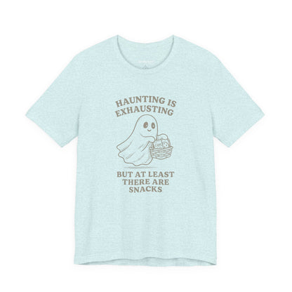 Haunting Is Exhausting Ghost Tee
