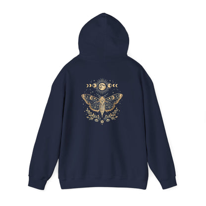 Celestial Death Moth Hoodie