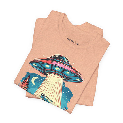 UFO Alien Abduction T‑Shirt
