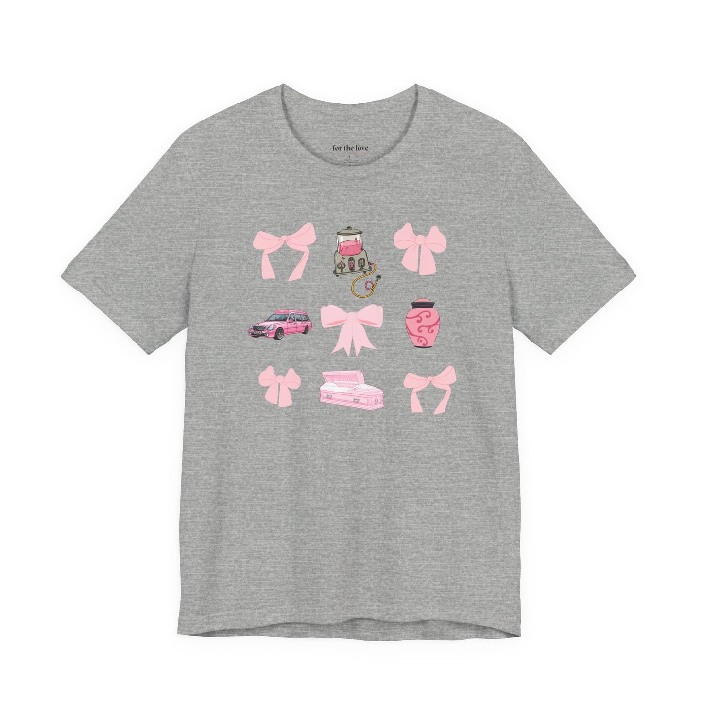 Coquette Casket Bow T-Shirt