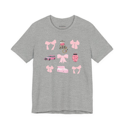 Coquette Casket Bow T-Shirt