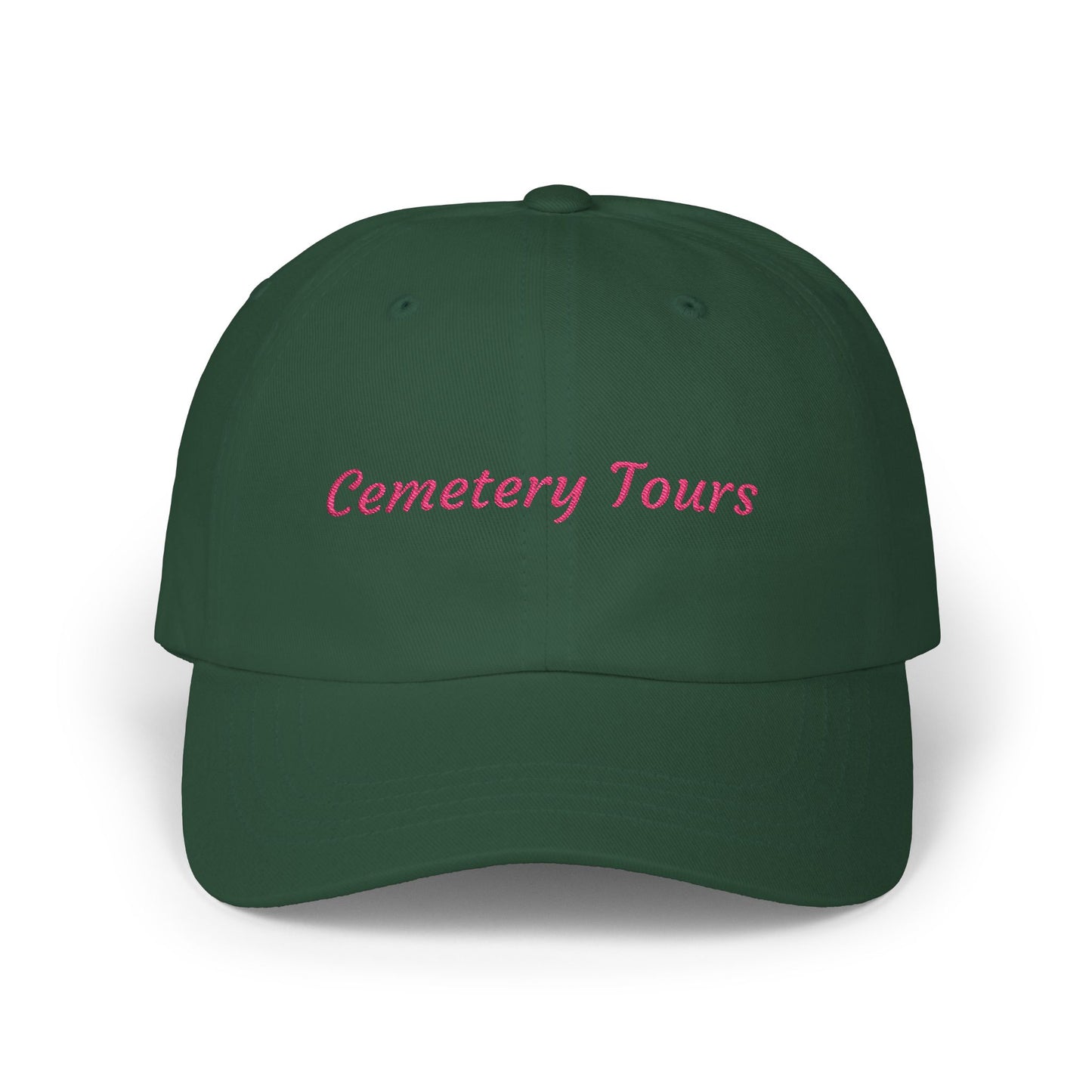 Cemetery Tours Embroidered Cap