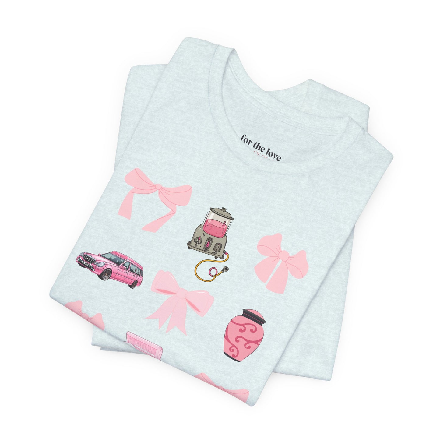 Coquette Casket Bow T-Shirt