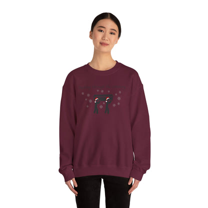 Dashing Through the Snow with Casket Sweatshirt