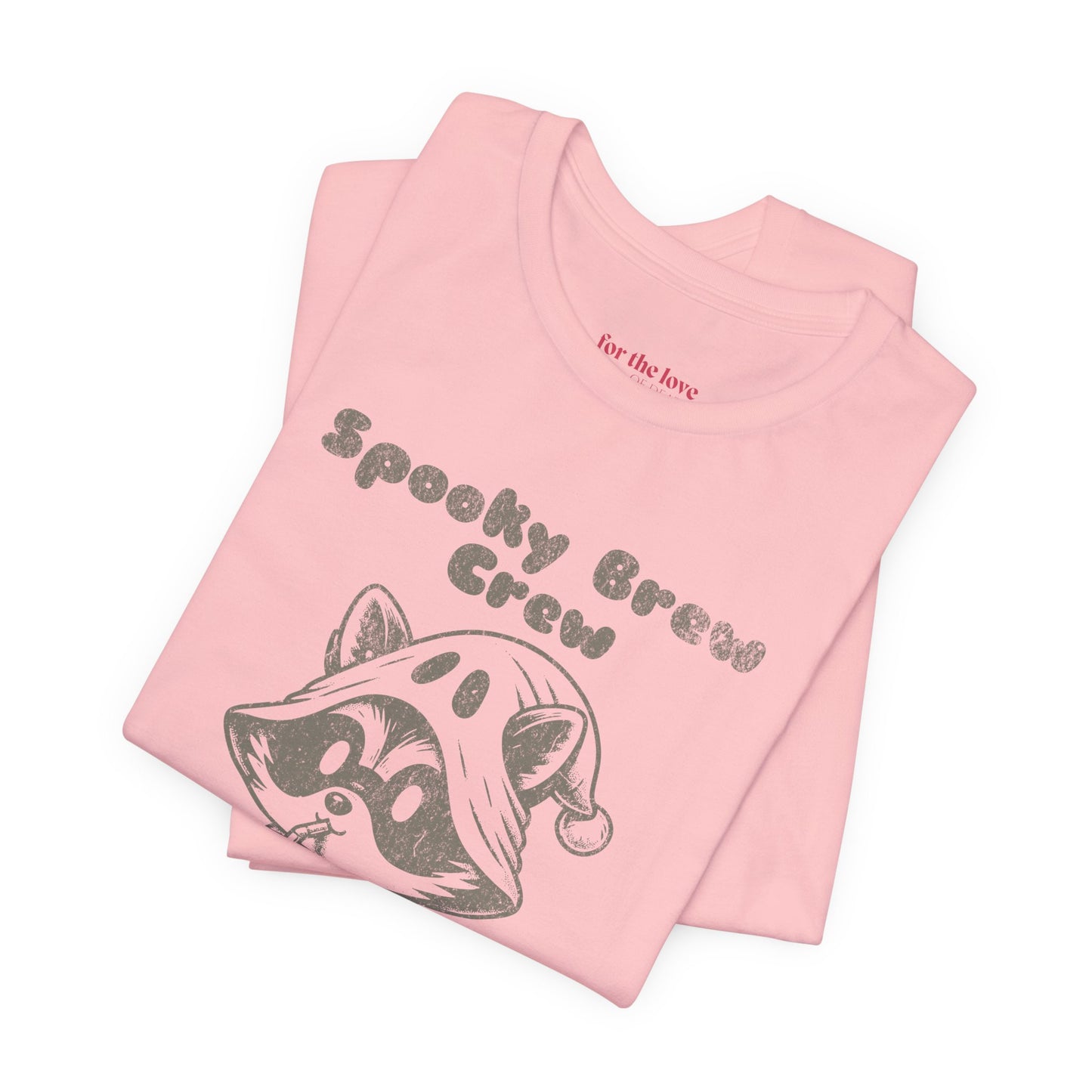 Spooky Brew Crew Raccoon Shirt
