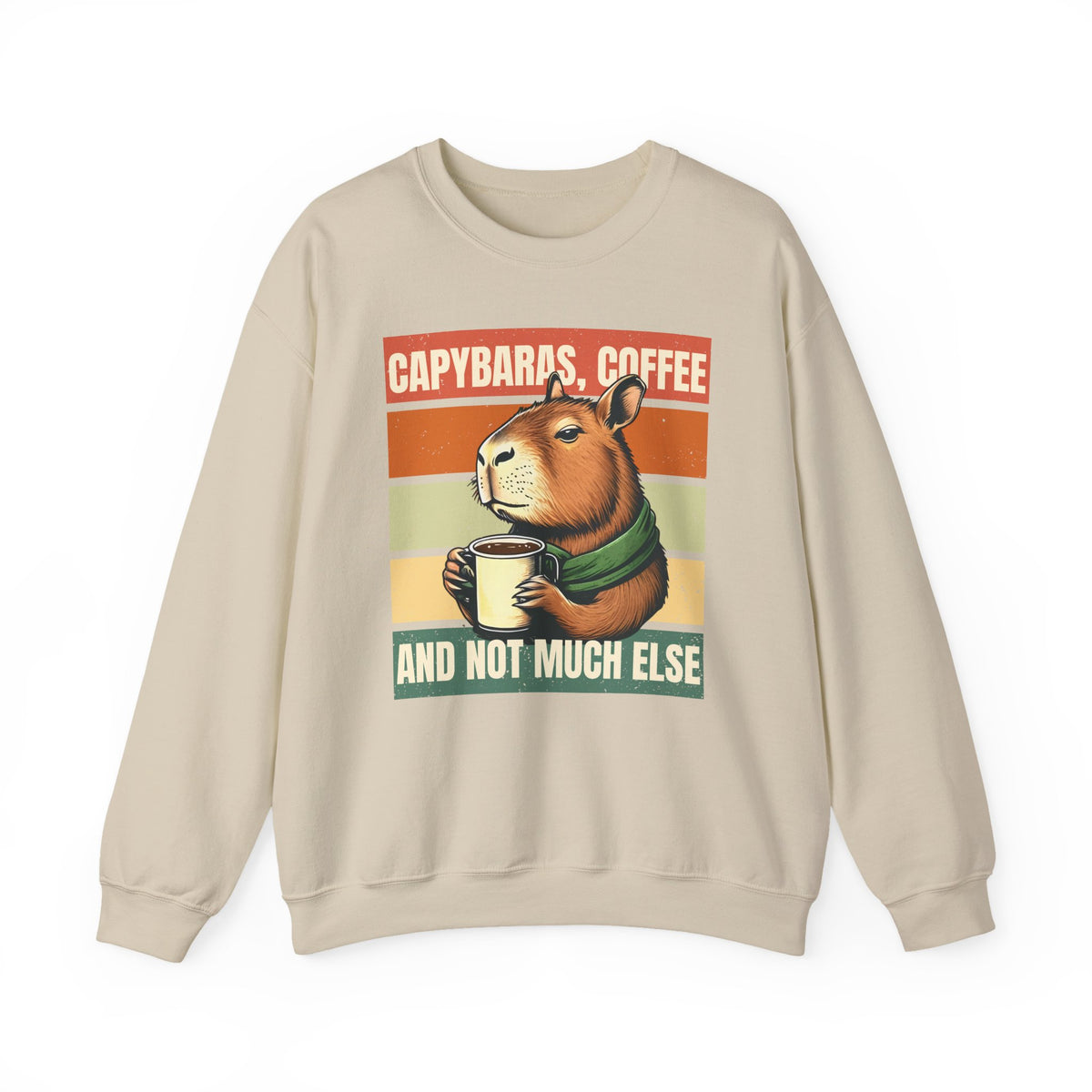 Capybaras, Coffee & Not Much Else Sweatshirt