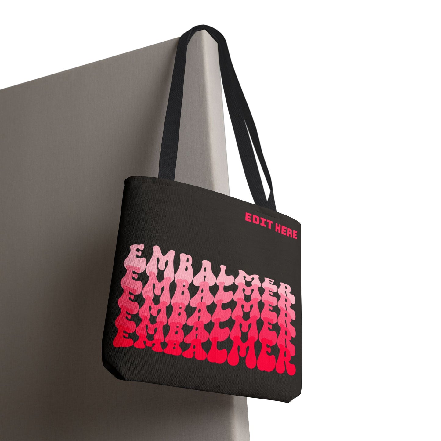 Pink Retro Embalmer Tote Bag