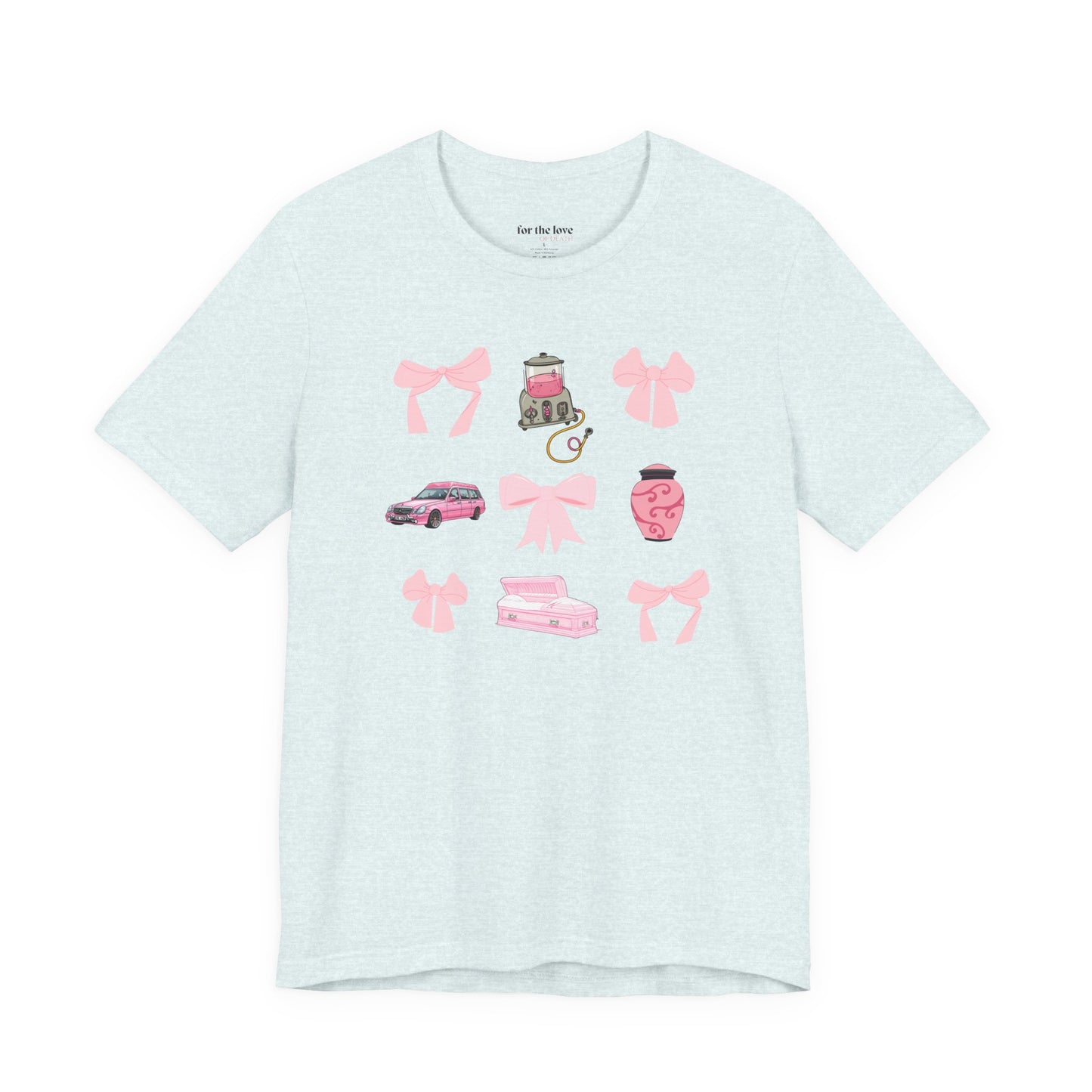 Coquette Casket Bow T-Shirt