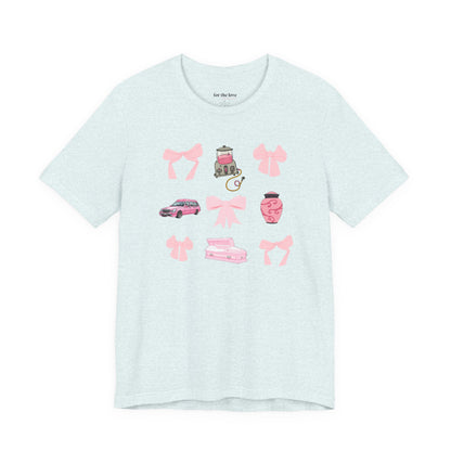 Coquette Casket Bow T-Shirt