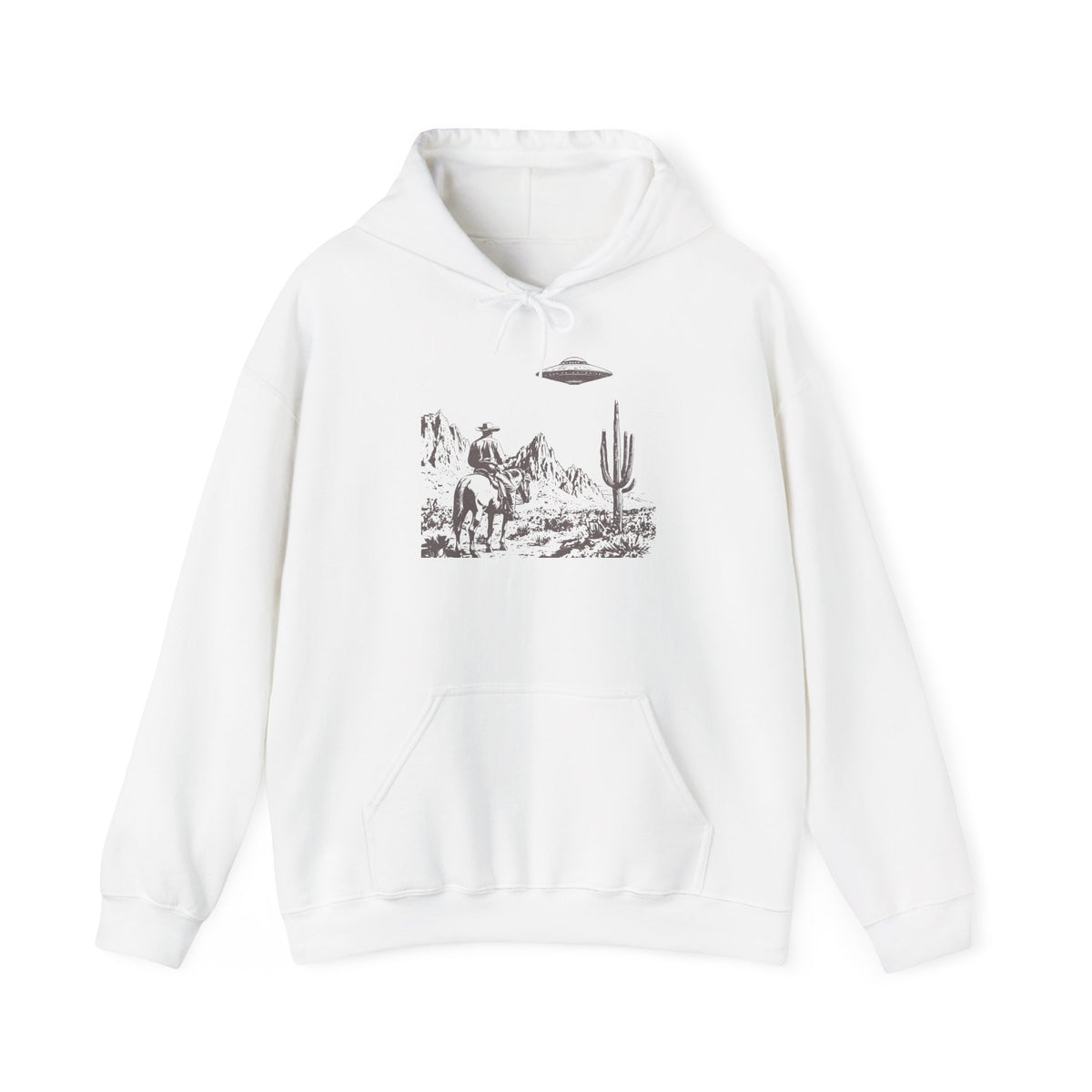 Vintage Western Alien Abduction Sweatshirt