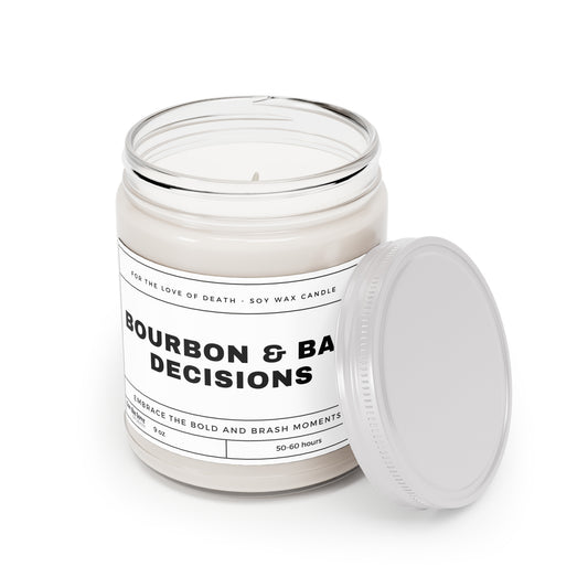 Bourbon & Bad Decisions Candle