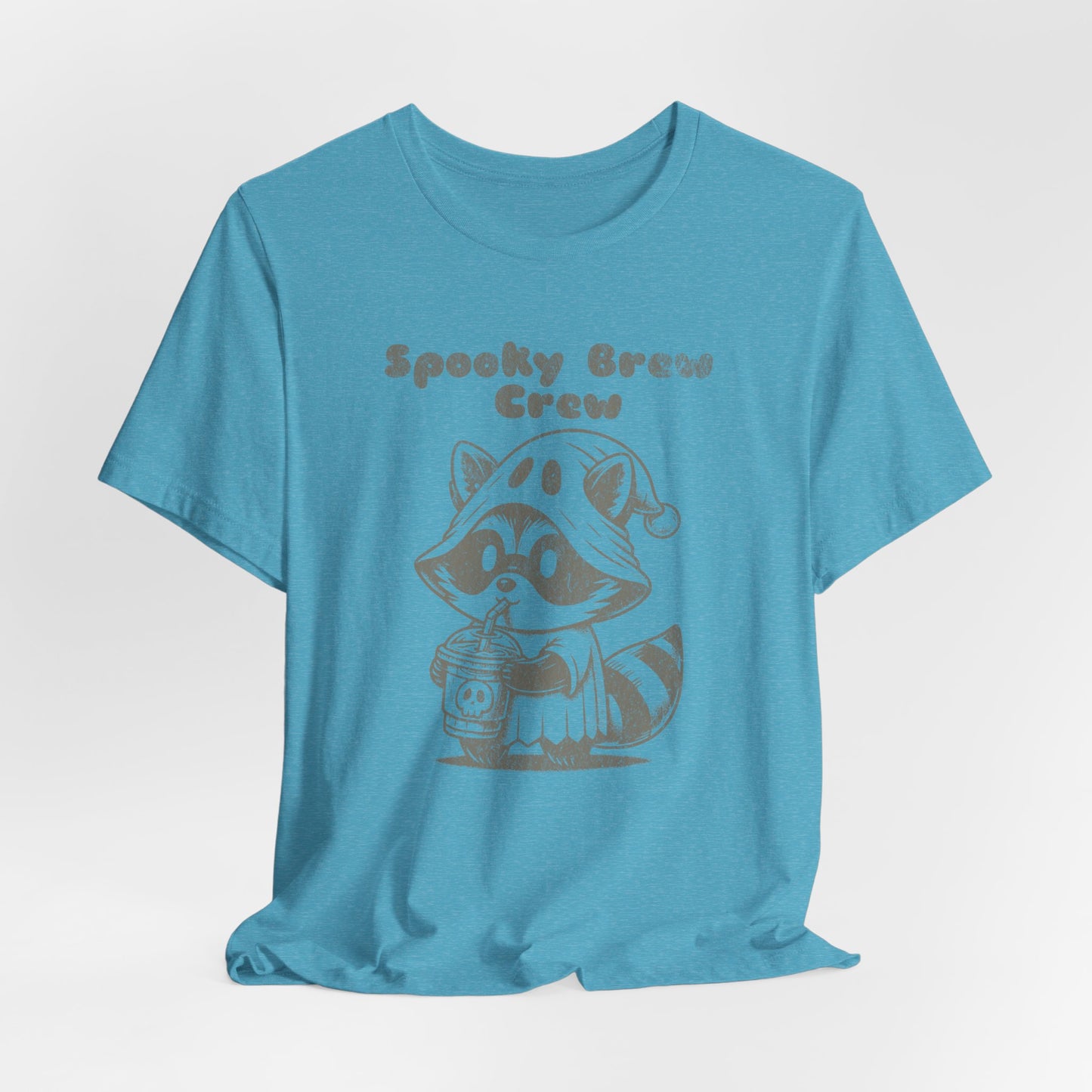 Spooky Brew Crew Raccoon Shirt