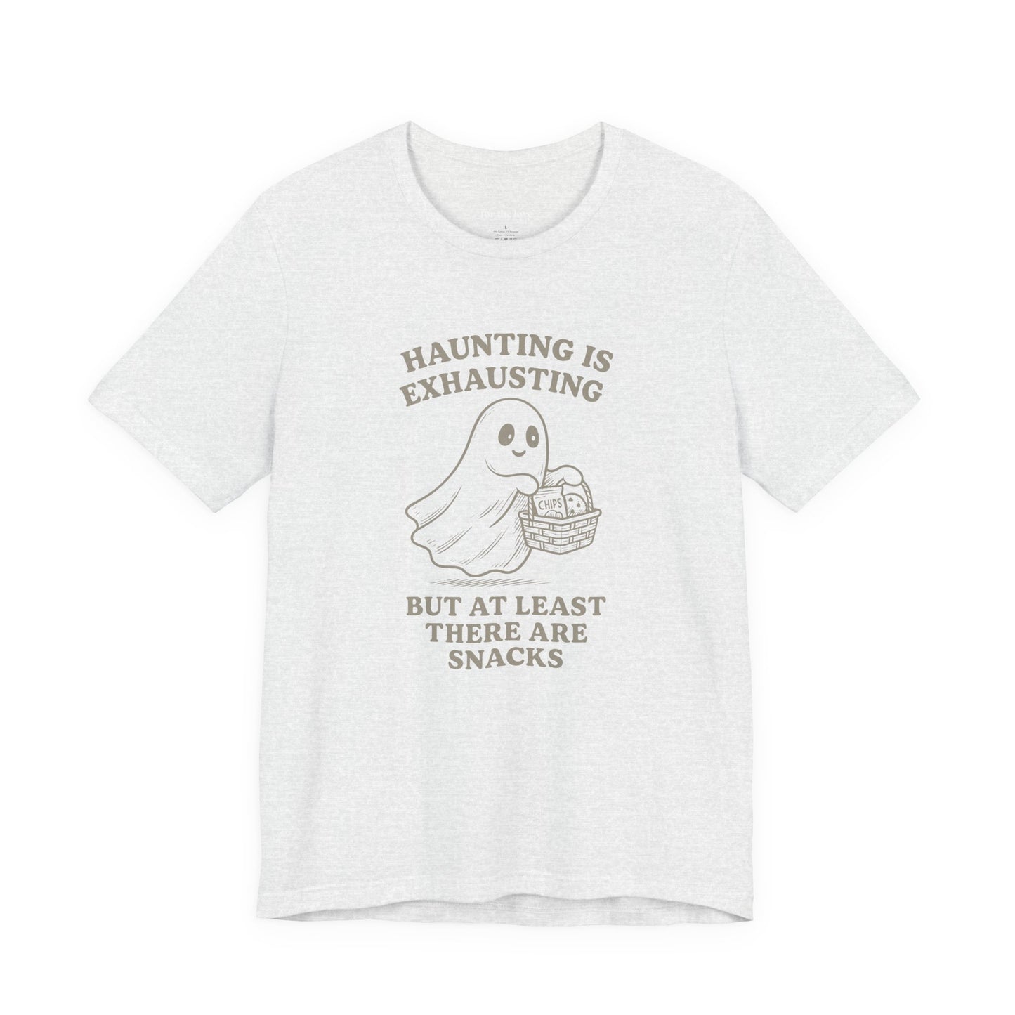 Haunting Is Exhausting Ghost Tee