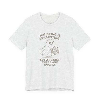 Haunting Is Exhausting Ghost Tee