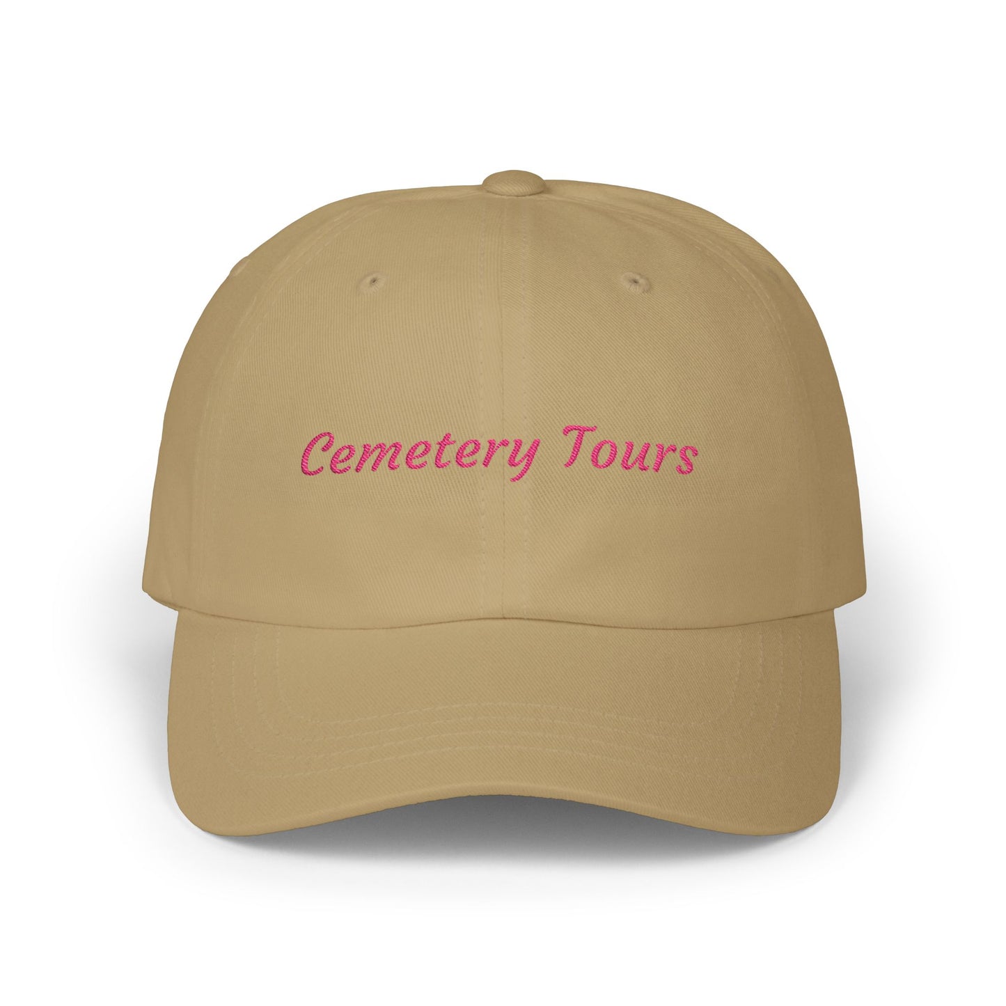 Cemetery Tours Embroidered Cap
