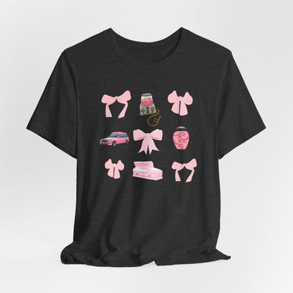 Coquette Casket Bow T-Shirt