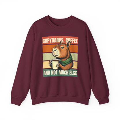 Capybaras, Coffee & Not Much Else Sweatshirt