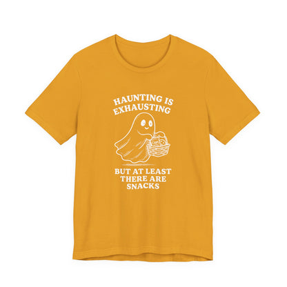 Haunting Is Exhausting Ghost Tee