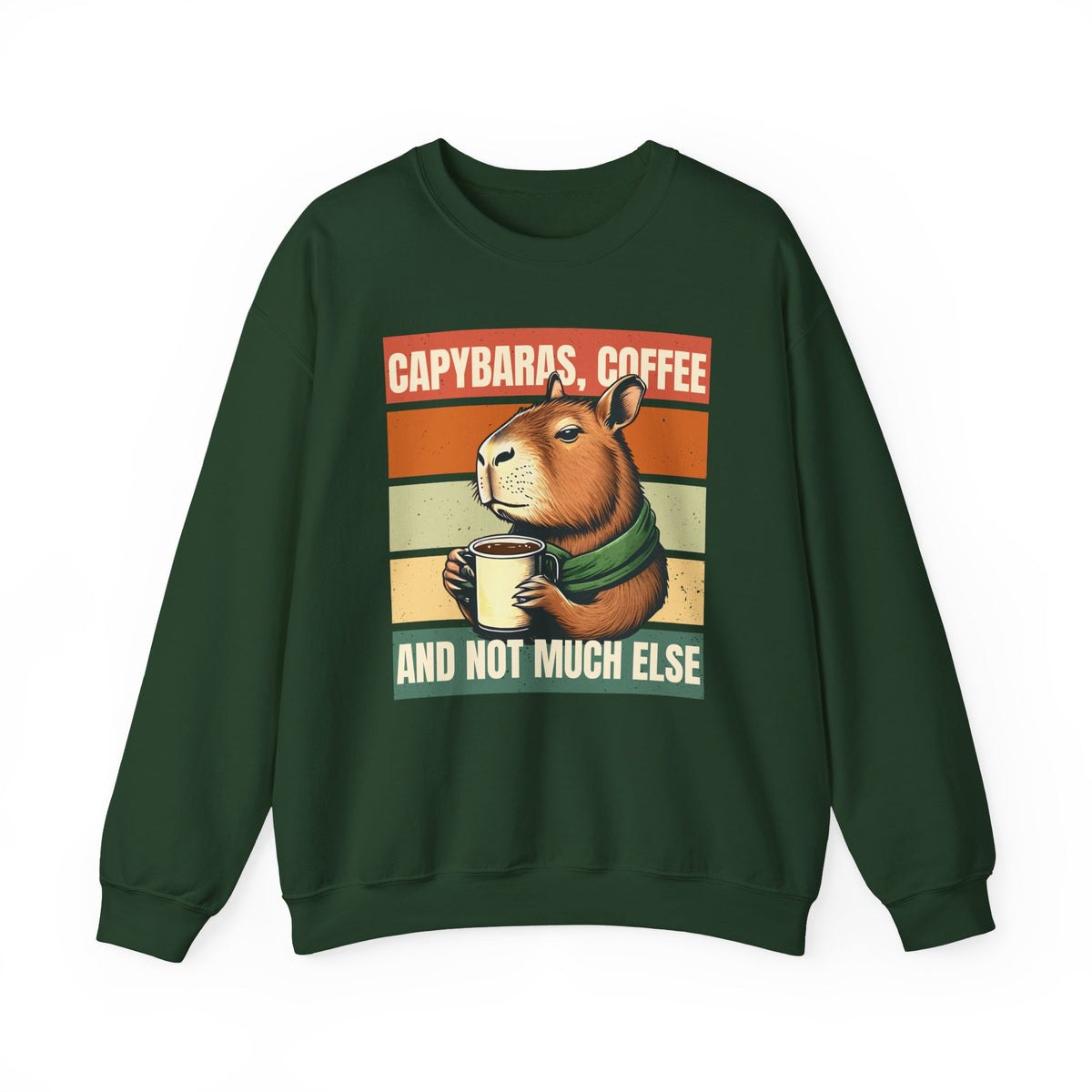 Capybaras, Coffee & Not Much Else Sweatshirt