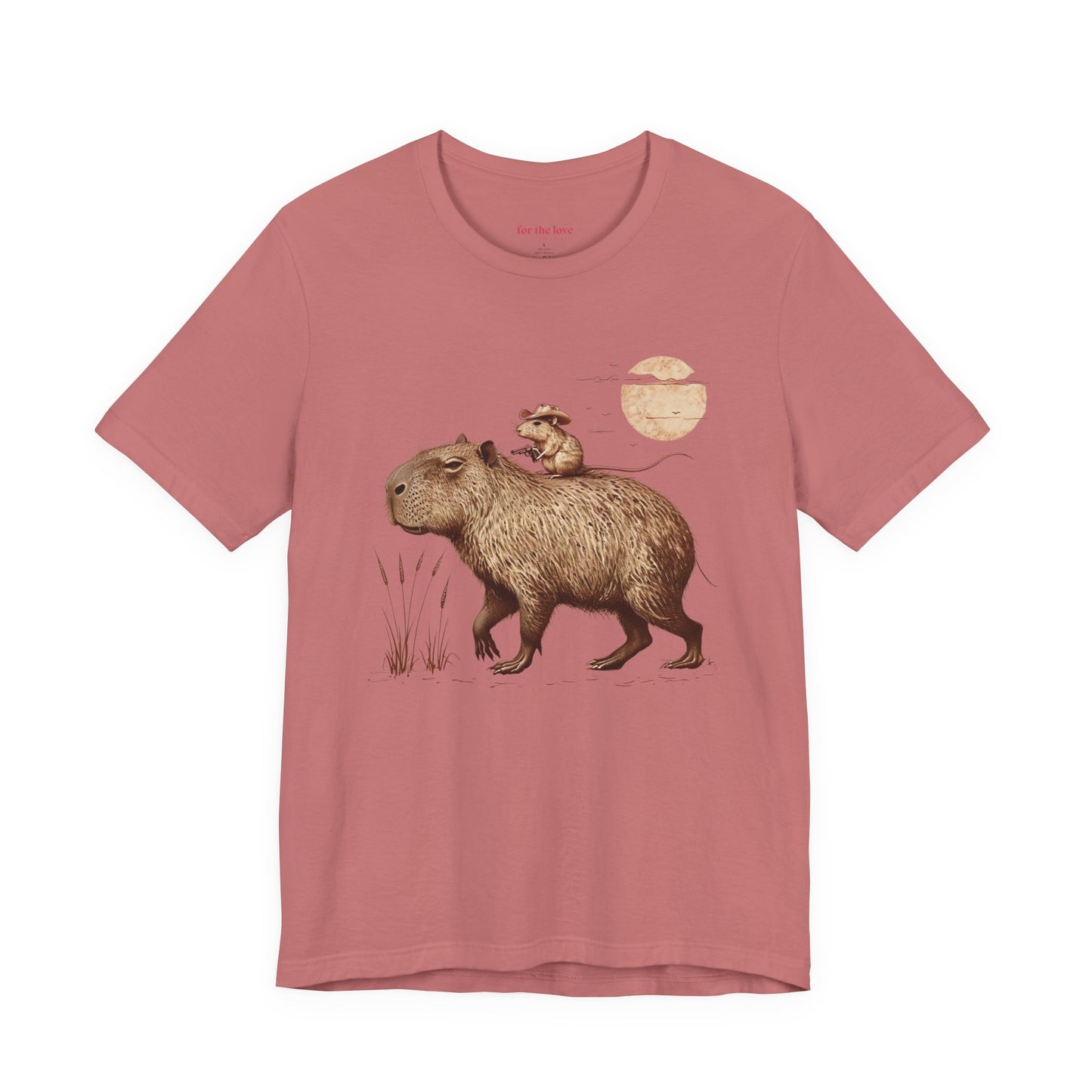 Capybara Cowboy Tee