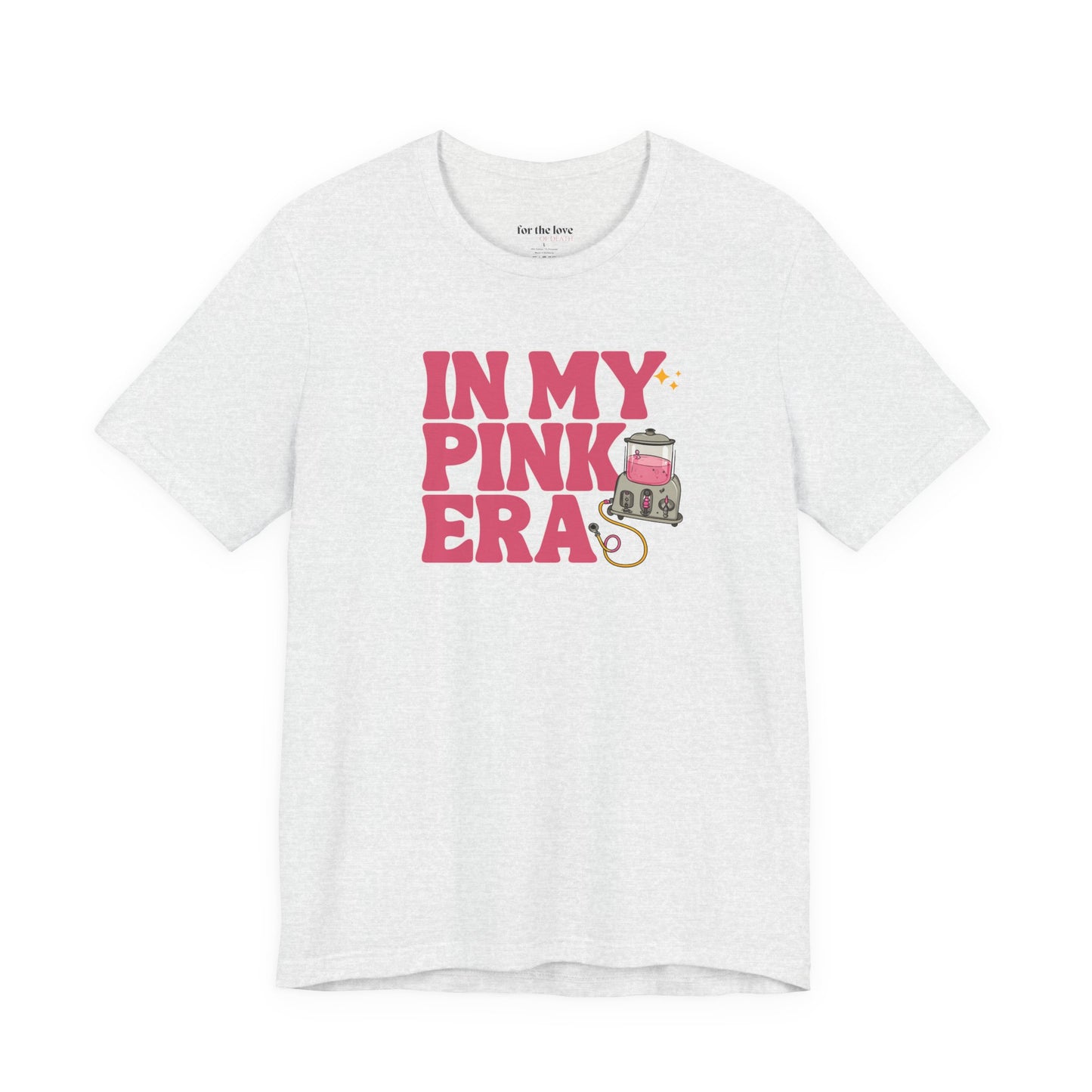 In my Pink Era Embalming T-shirt
