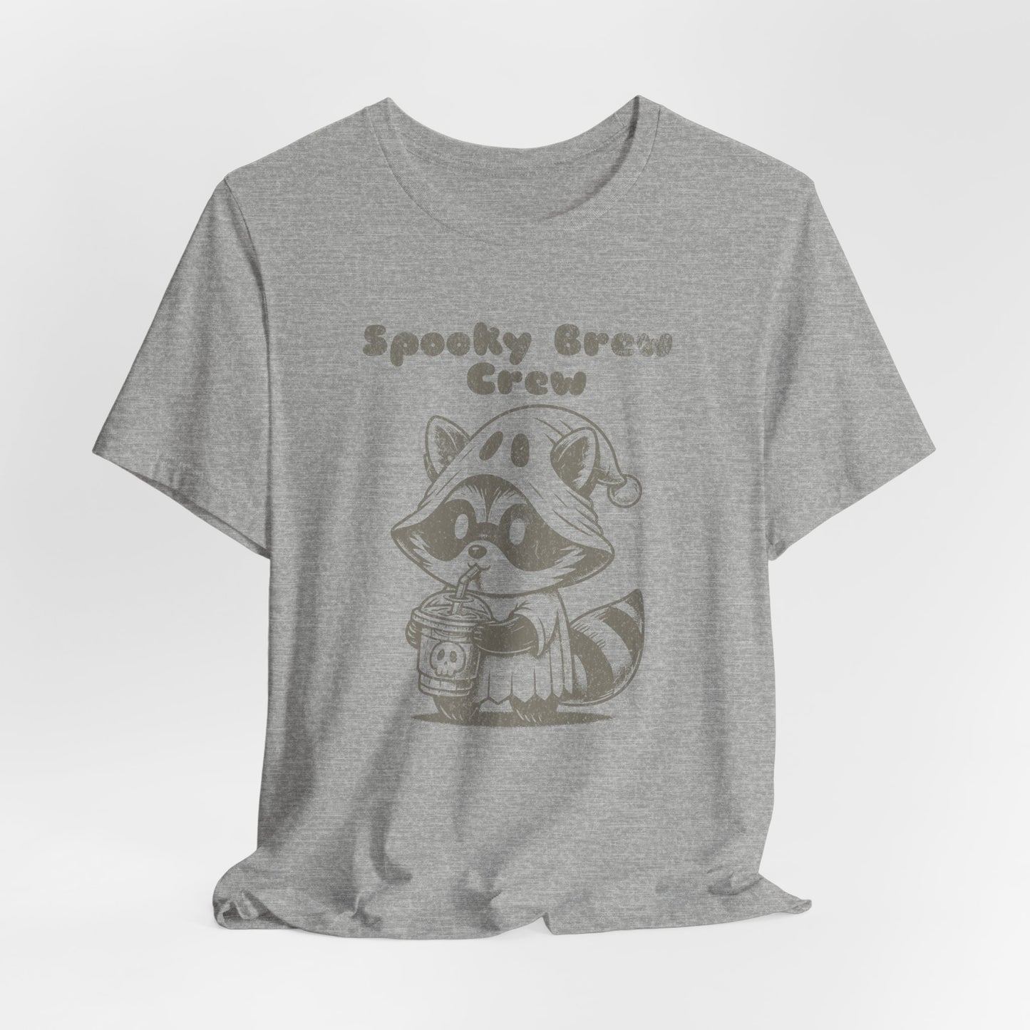 Spooky Brew Crew Raccoon Shirt