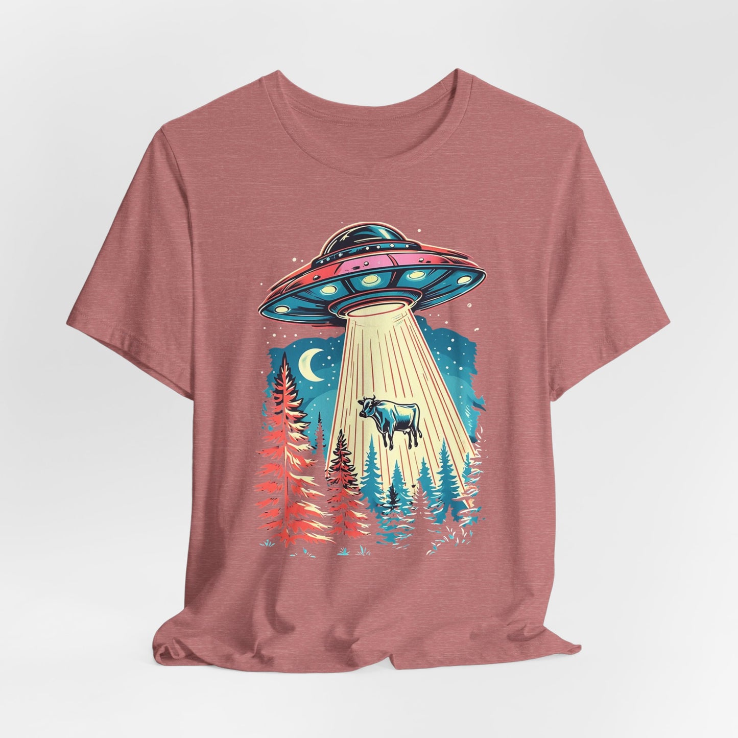 UFO Alien Abduction T‑Shirt