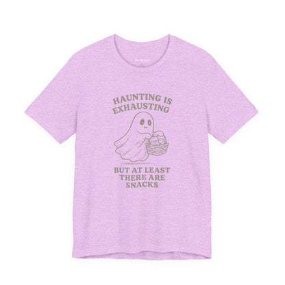 Haunting Is Exhausting Ghost Tee