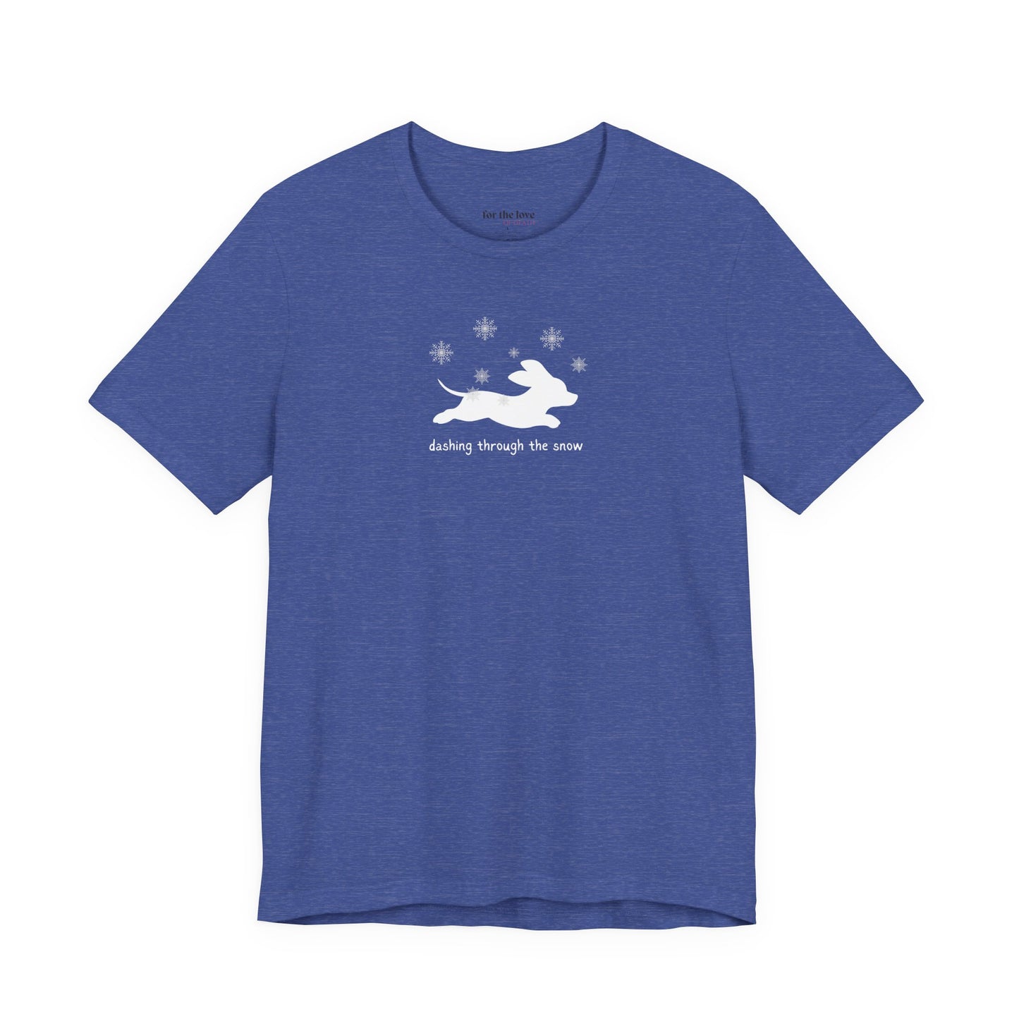 Dashing Through the Snow Wiener Dog T-Shirt
