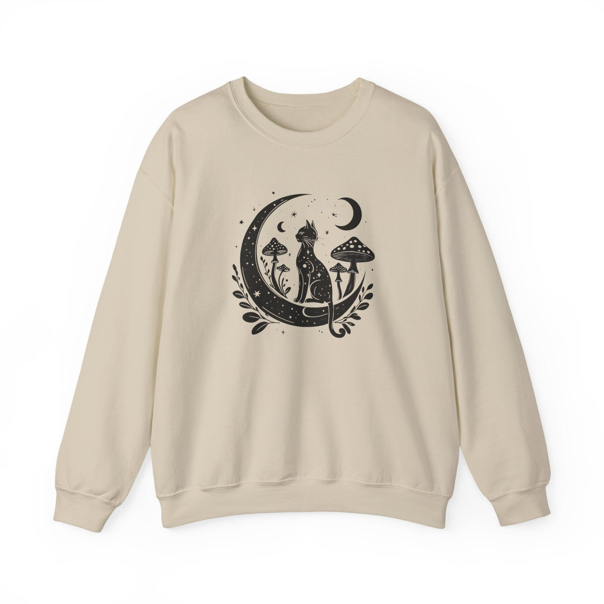 Celestial Witchy Black Cat Sweatshirt