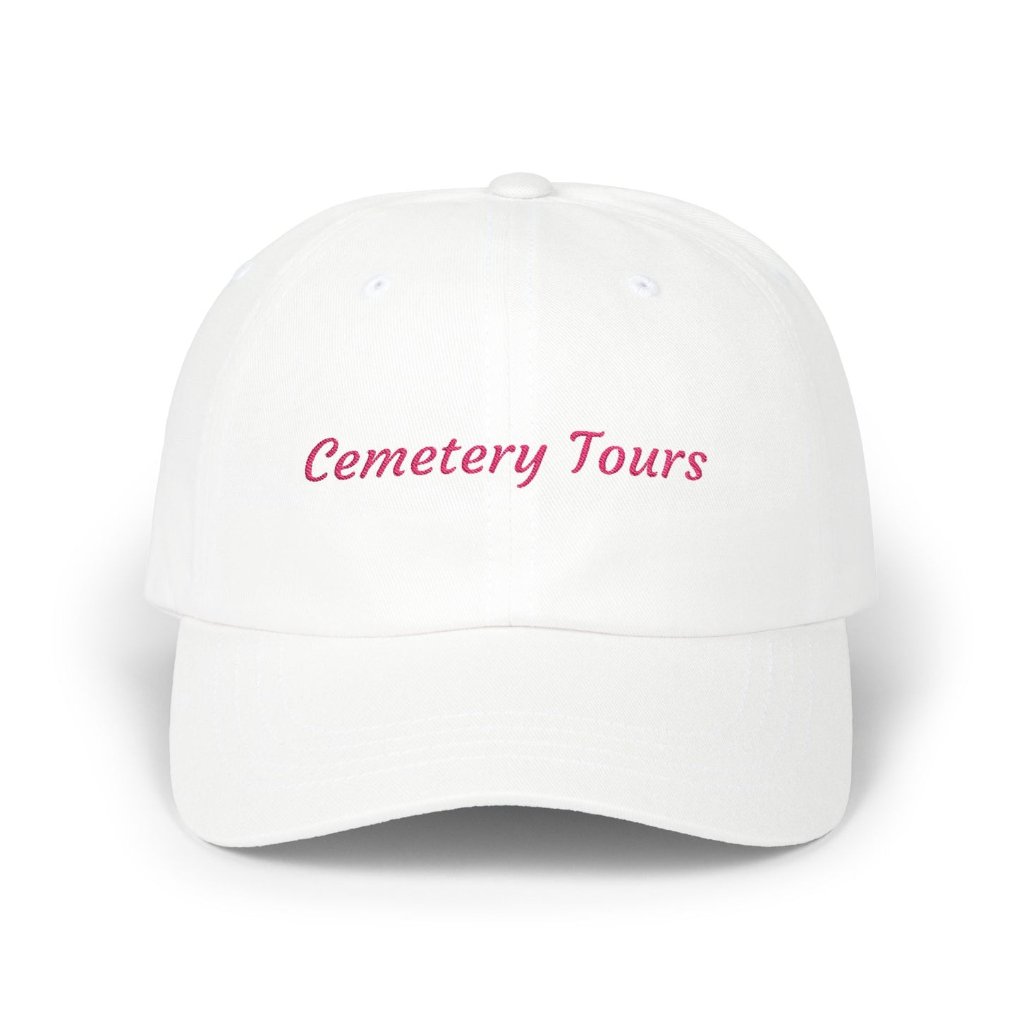 Cemetery Tours Embroidered Cap
