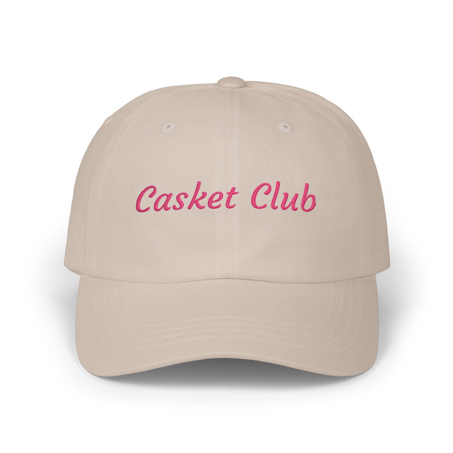 Casket Club Embroidered Cap