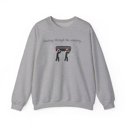 Dashing Through the Snow with Casket Sweatshirt