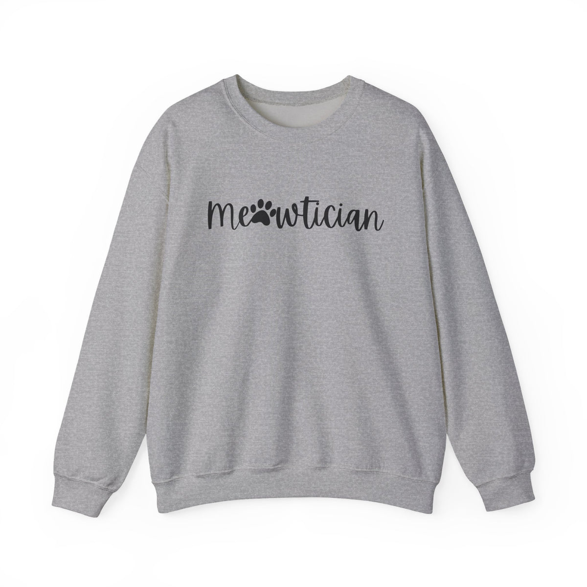 Meowtician Cat Mortician Sweatshirt