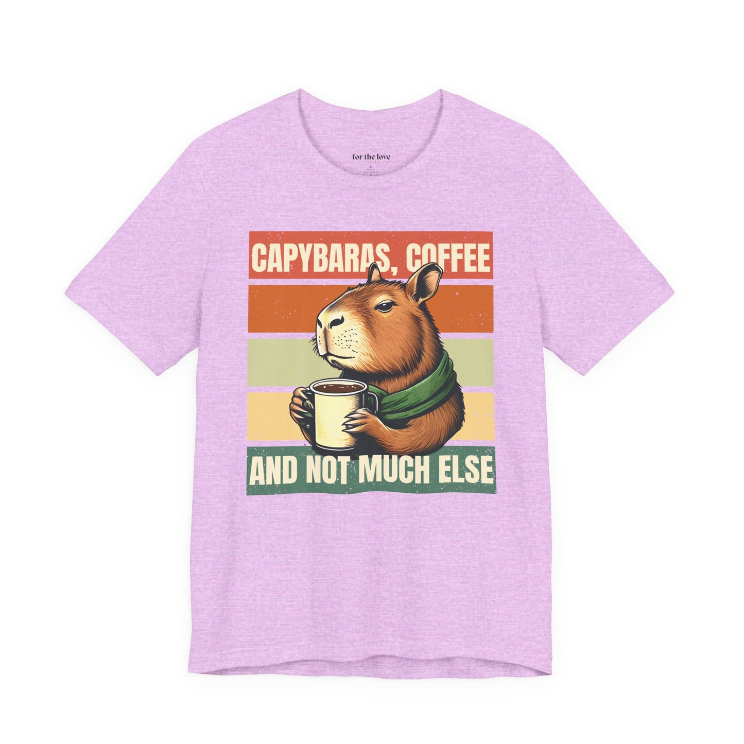 Capybaras, Coffee and Not Much Else T-Shirt
