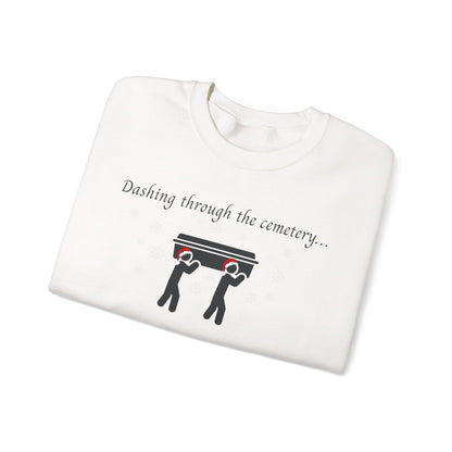 Dashing Through the Snow with Casket Sweatshirt
