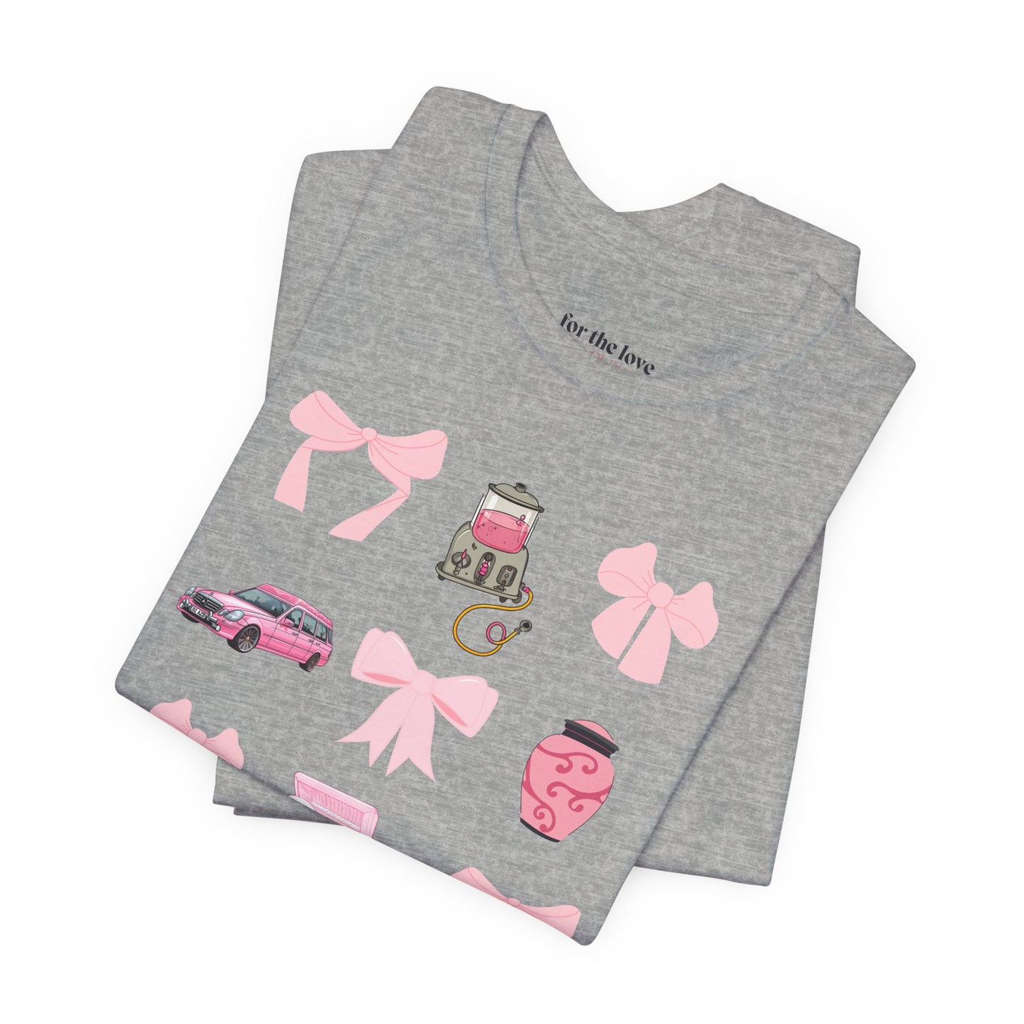 Coquette Casket Bow T-Shirt