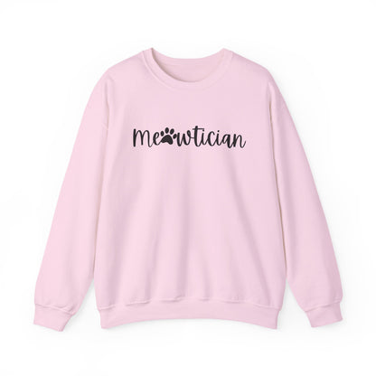 Meowtician Cat Mortician Sweatshirt