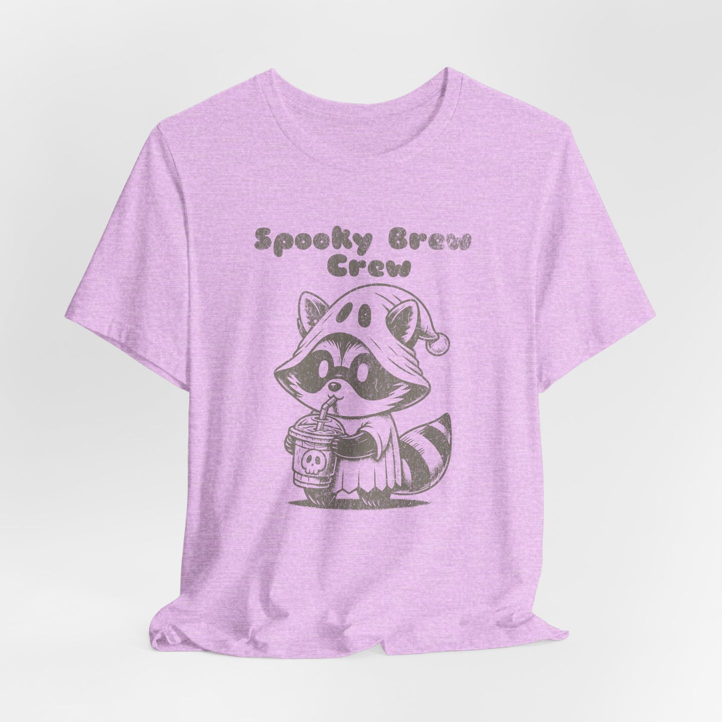 Spooky Brew Crew Raccoon Shirt