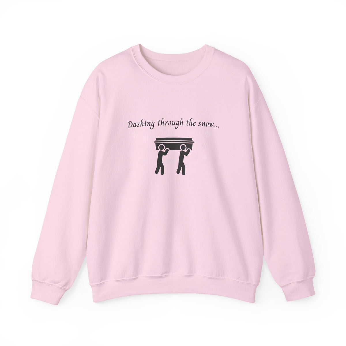 Dashing Through the Snow with Casket Sweatshirt