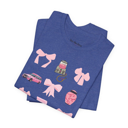 Coquette Casket Bow T-Shirt