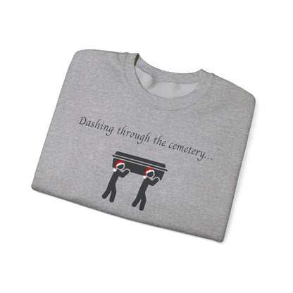 Dashing Through the Snow with Casket Sweatshirt