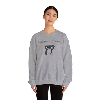 Dashing Through the Snow with Casket Sweatshirt