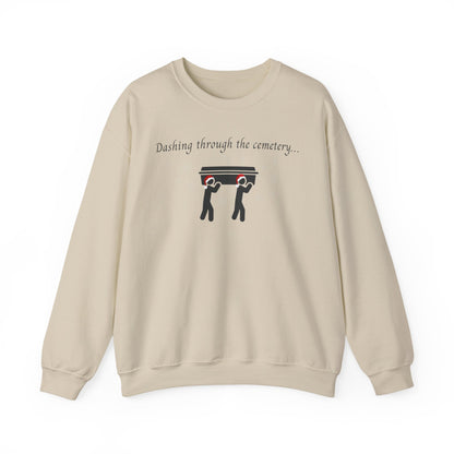 Dashing Through the Snow with Casket Sweatshirt