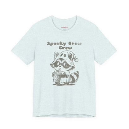 Spooky Brew Crew Raccoon Shirt