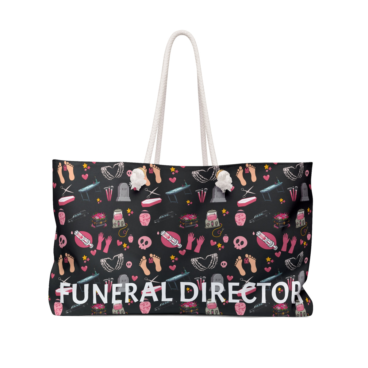 Personalized Funeral Director Weekender Bag