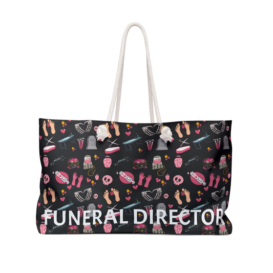 Personalized Funeral Director Weekender Bag